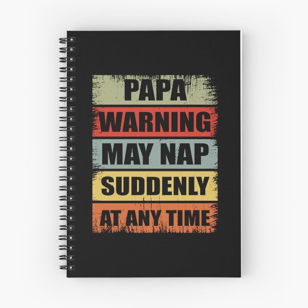 Item preview, Papa Warning May Nap Suddenly Any Time designed and sold by ArabCorner.