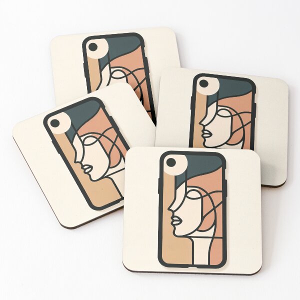 Item preview, Abstract Elegance: Minimalist Portrait Art designed and sold by FIYARO.