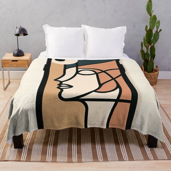 Item preview, Abstract Elegance: Minimalist Portrait Art designed and sold by FIYARO.