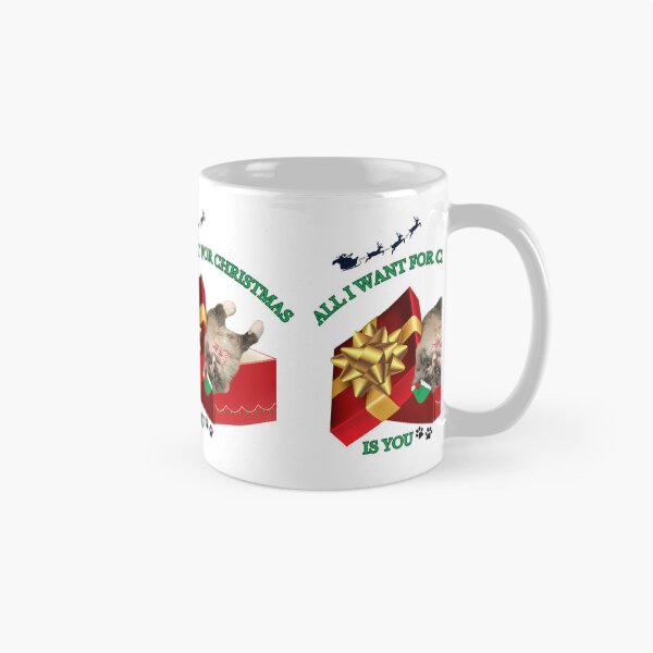 Artikelvorschau, Alles, was ich mir zu Weihnachten wünsche, ist eine Katze entworfen und verkauft von Bevybites.