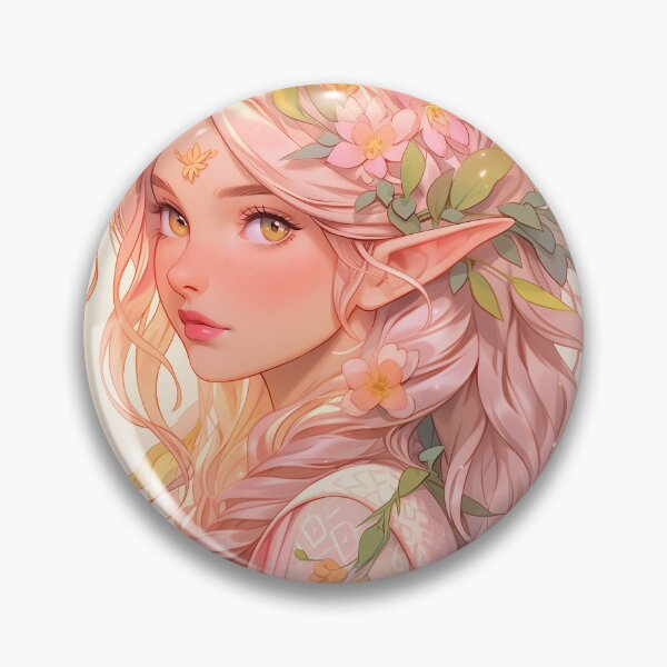 Item preview, Beautiful Anime Elf Girl  designed and sold by ArtsyChaosArt.