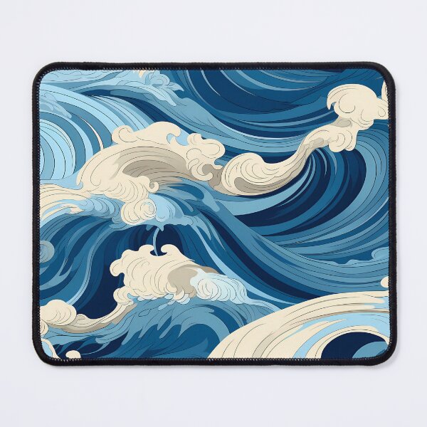 Item preview, Ocean Waves Claymation Inspired Art #2 designed and sold by CareToCanvas.