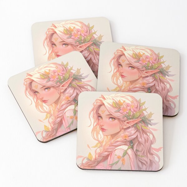 Item preview, Beautiful Anime Elf Girl  designed and sold by ArtsyChaosArt.