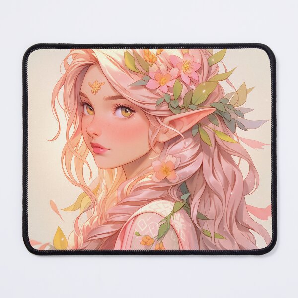 Item preview, Beautiful Anime Elf Girl designed and sold by ArtsyChaosArt.