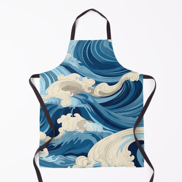 Item preview, Ocean Waves Claymation Inspired Art #2 designed and sold by CareToCanvas.