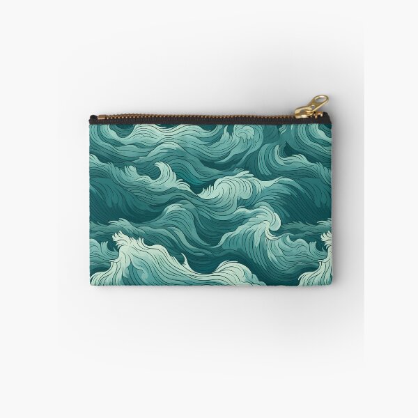 Item preview, Ocean Waves Claymation Inspired Art #3 designed and sold by CareToCanvas.