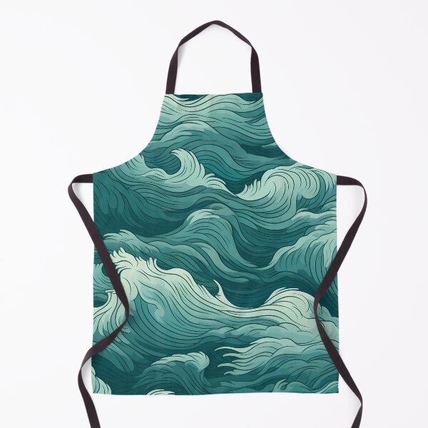 Item preview, Ocean Waves Claymation Inspired Art #3 designed and sold by CareToCanvas.