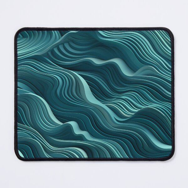 Item preview, Ocean Waves Claymation Inspired Art #5 designed and sold by CareToCanvas.