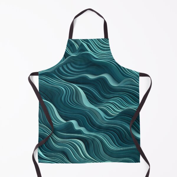 Item preview, Ocean Waves Claymation Inspired Art #5 designed and sold by CareToCanvas.
