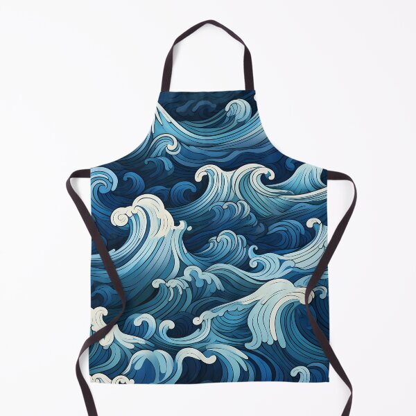 Item preview, Ocean Waves Claymation Inspired Art #8 designed and sold by CareToCanvas.