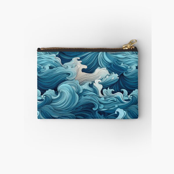 Item preview, Ocean Waves Claymation Inspired Art #9 designed and sold by CareToCanvas.
