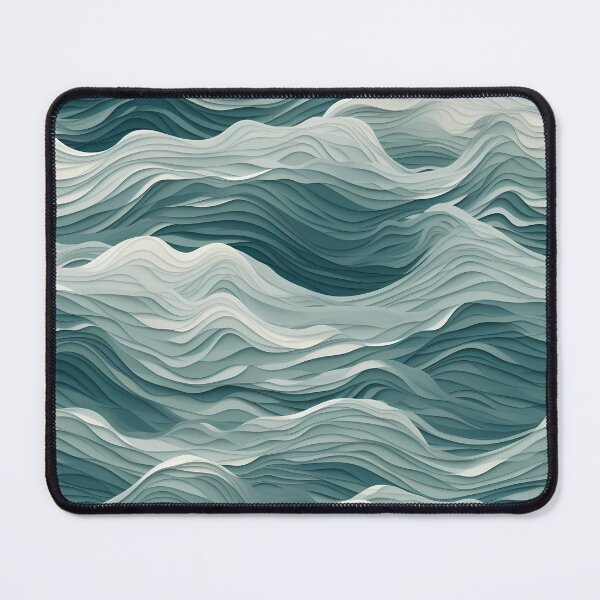 Item preview, Ocean Waves Claymation Inspired Art #10 designed and sold by CareToCanvas.