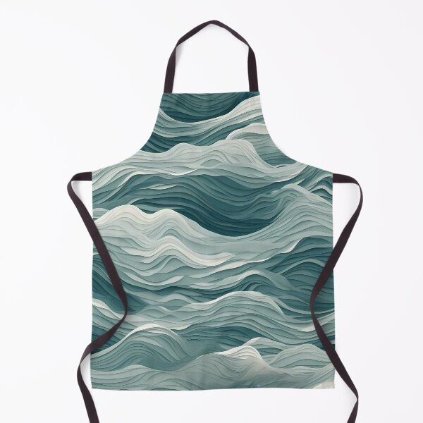 Item preview, Ocean Waves Claymation Inspired Art #10 designed and sold by CareToCanvas.