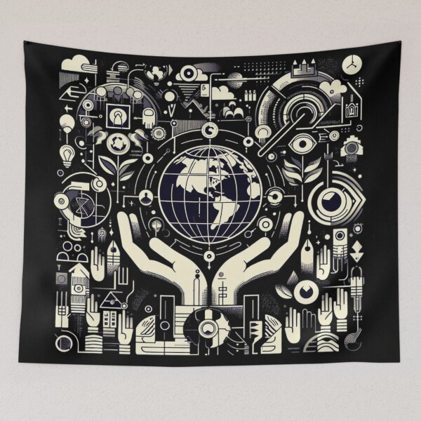 Item preview, We do not need globalization more than the evil one who rules the world designed and sold by elrashedy007.