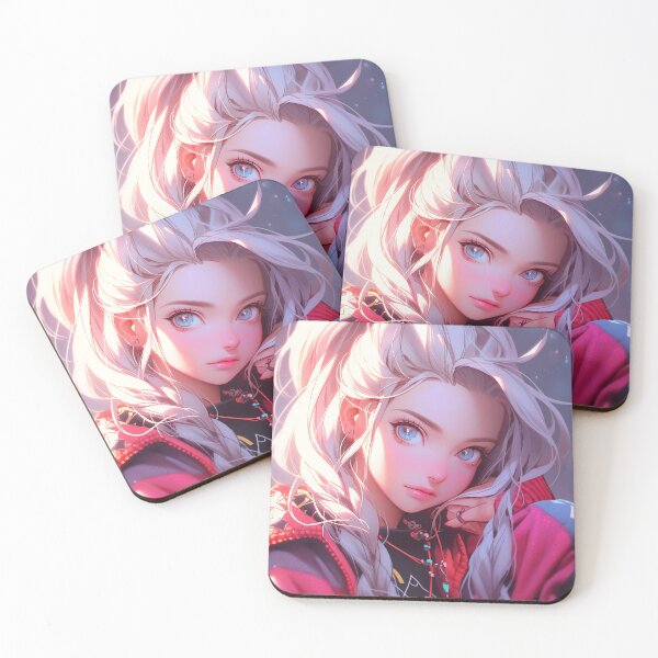 Item preview, Mysterious Anime Girl Character designed and sold by ArtsyChaosArt.