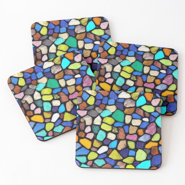 Item preview, Colorful Abstract Rock Pattern designed and sold by calibrit.