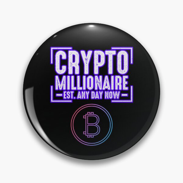 Item preview, Crypto Millionaire Any Day Now designed and sold by WoodburyLake.