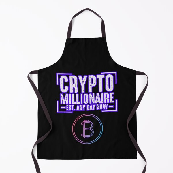 Item preview, Crypto Millionaire Any Day Now designed and sold by WoodburyLake.