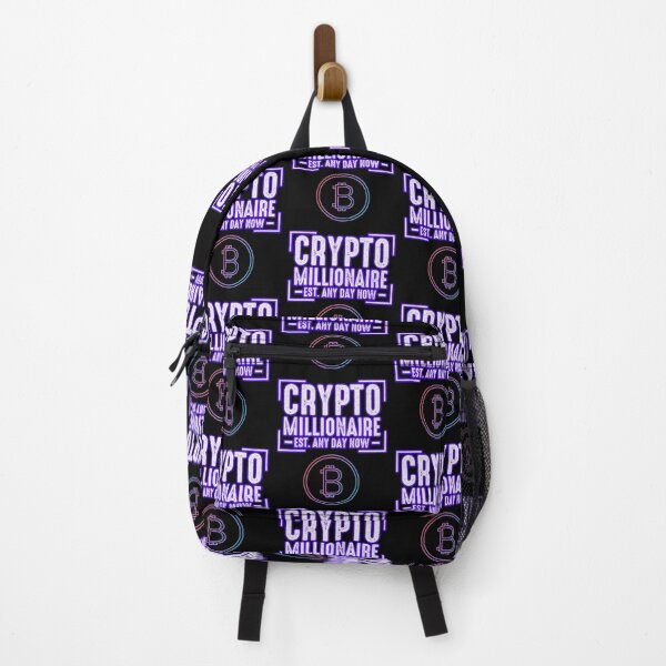 Item preview, Crypto Millionaire Any Day Now designed and sold by WoodburyLake.