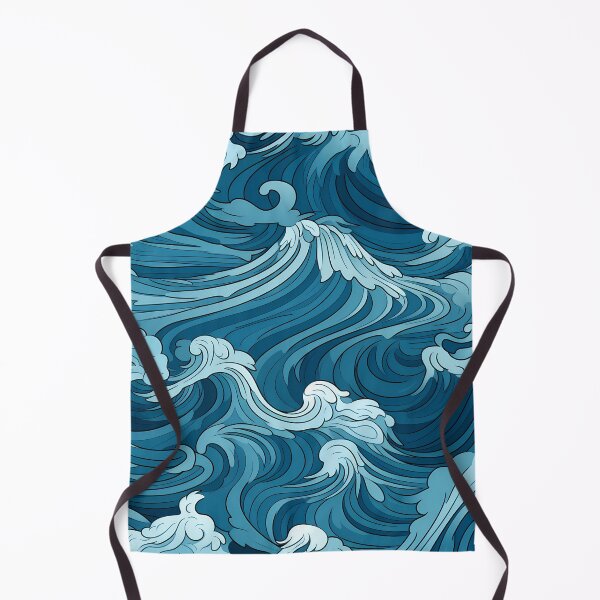 Item preview, Ocean Waves Claymation Inspired Art #12 designed and sold by CareToCanvas.