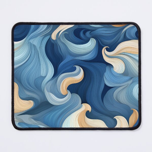 Item preview, Ocean Waves Claymation Inspired Art #13 designed and sold by CareToCanvas.