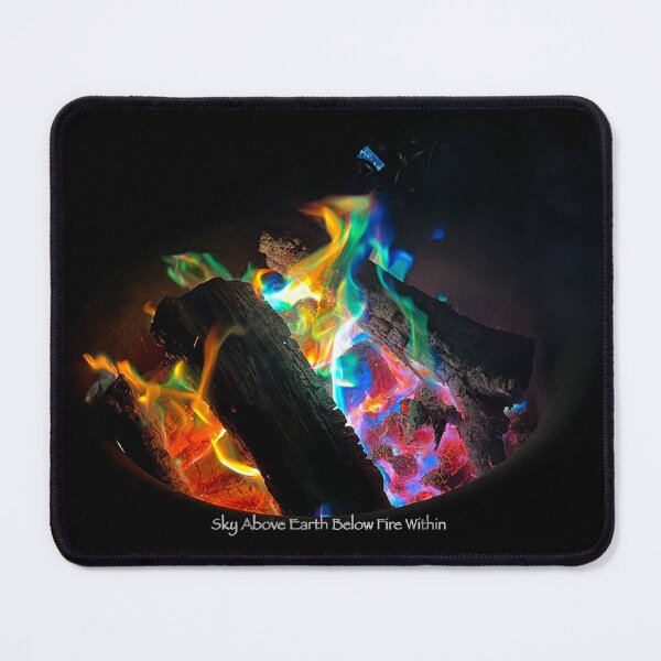 Item preview,  Fire Magic, Rainbow, Sky Above, Earth Below, Fire within,    designed and sold by aadventures.
