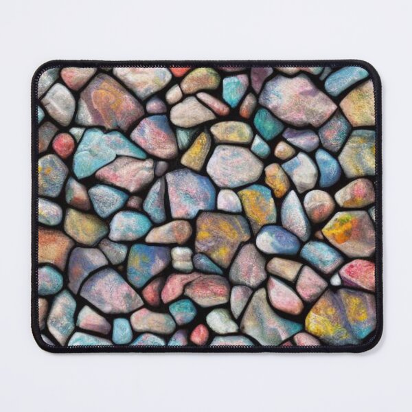 Item preview, Colorful Abstract Rock Mosaic Pattern designed and sold by calibrit.