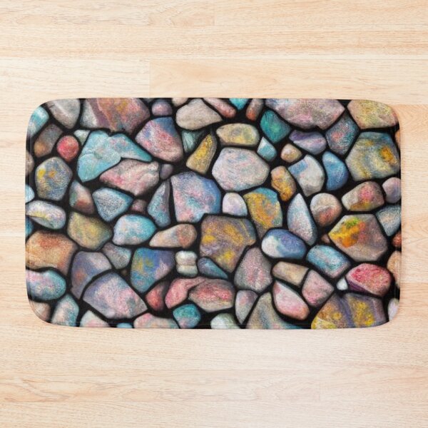 Item preview, Colorful Abstract Rock Mosaic Pattern designed and sold by calibrit.