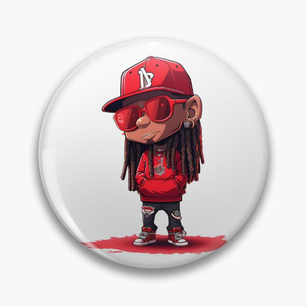 Item preview, Lil Wayne cartoon design designed and sold by Ragil-Studio.