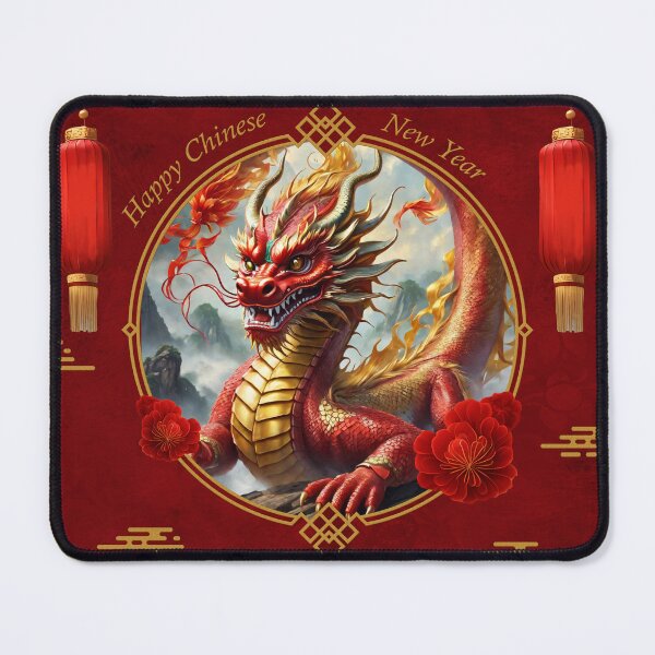 Item preview, Happy new chinese dragon year. designed and sold by nicky2342.