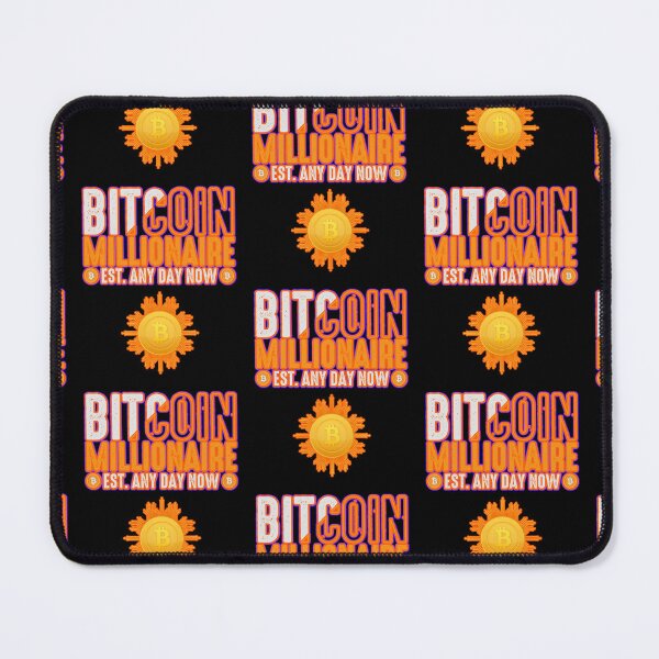 Item preview, Crypto Millionaire Any Day Now designed and sold by WoodburyLake.