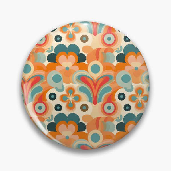Item preview, Groovy 70's Theme Pattern #3 designed and sold by CareToCanvas.