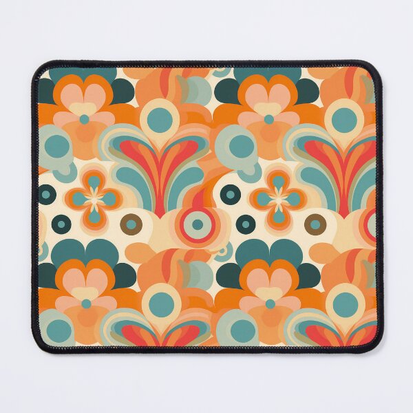 Item preview, Groovy 70's Theme Pattern #3 designed and sold by CareToCanvas.