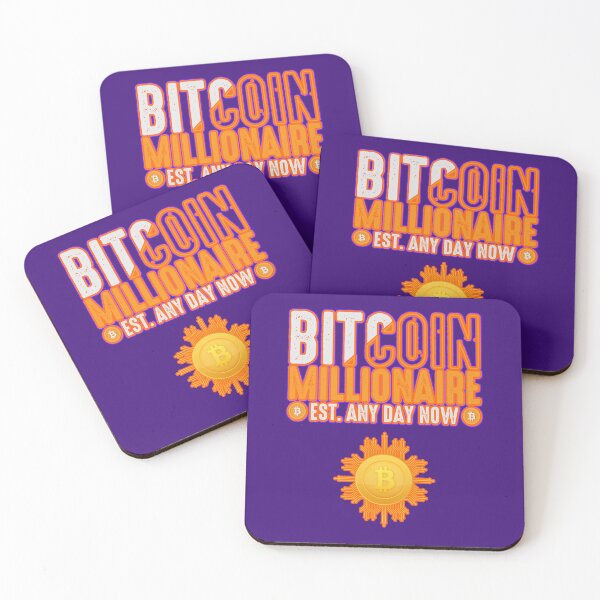 Item preview, Crypto Millionaire Any Day Now designed and sold by WoodburyLake.