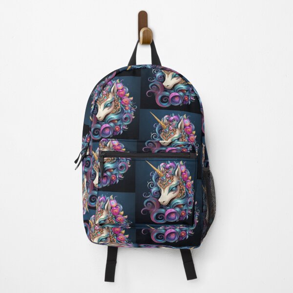 Item preview, Fantasy style unicorn art designed and sold by JustOkayDesigns.