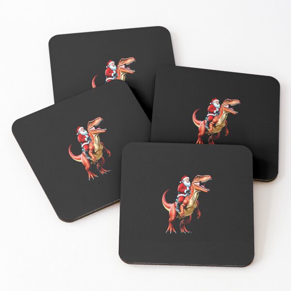 Item preview, Santa Riding Dinosaur designed and sold by Itsheartshop.