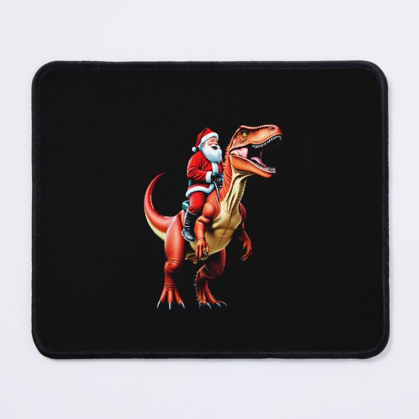 Item preview, Santa Riding Dinosaur designed and sold by Itsheartshop.