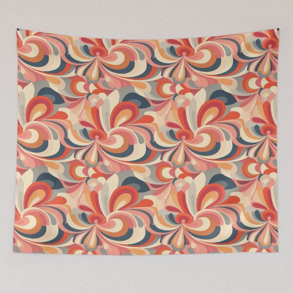 Item preview, Groovy 70's Theme Pattern #1 designed and sold by CareToCanvas.