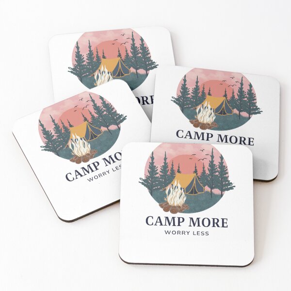 Item preview, Worry less camping hiking designed and sold by BreadnButter97.