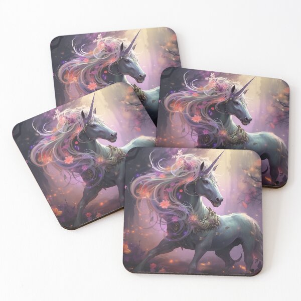 Item preview, Fantasy style unicorn artwork designed and sold by JustOkayDesigns.