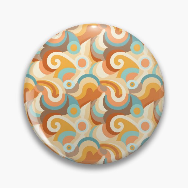 Item preview, Groovy 70's Theme Pattern #4 designed and sold by CareToCanvas.