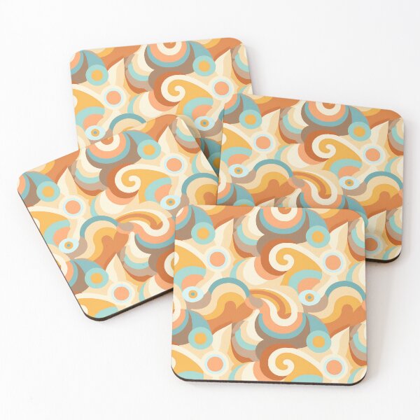 Item preview, Groovy 70's Theme Pattern #4 designed and sold by CareToCanvas.