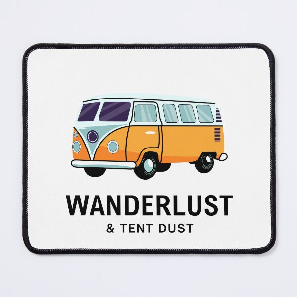 Item preview, Wanderlust camping hiking designed and sold by BreadnButter97.