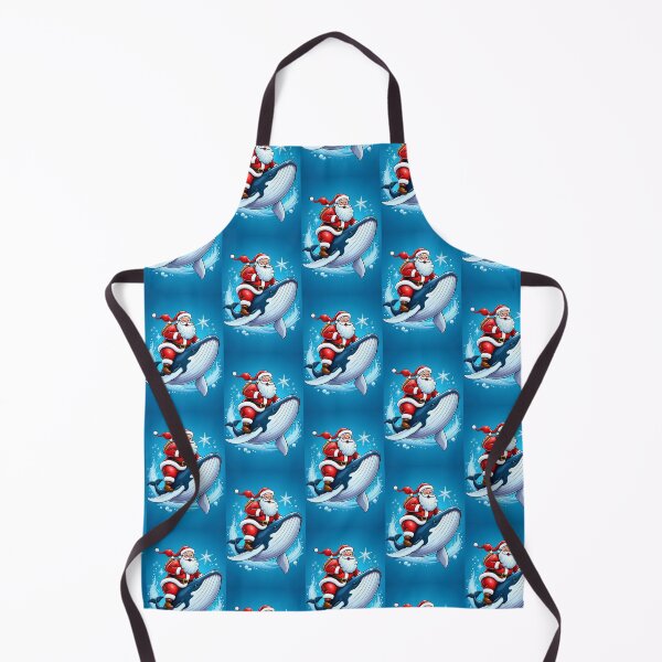 Item preview, Cute Santa Riding Whale designed and sold by Itsheartshop.