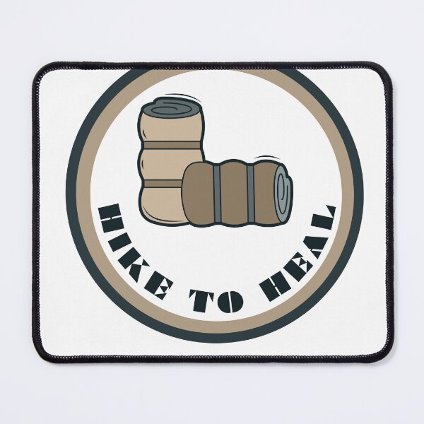 Item preview, Hike to heal camping hiking designed and sold by BreadnButter97.