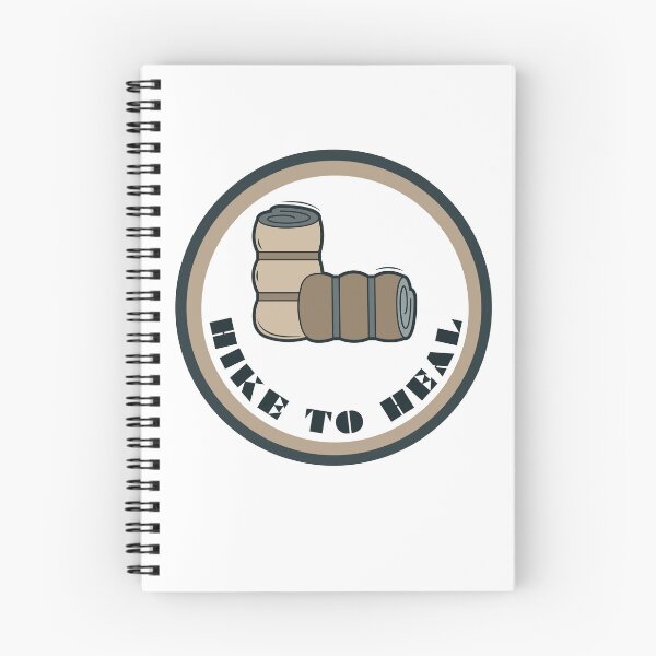 Item preview, Hike to heal camping hiking designed and sold by BreadnButter97.