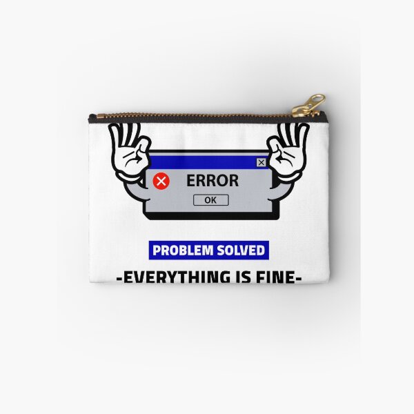 Item preview, Problem Solved Everything is Fine designed and sold by crazydotdesigns.