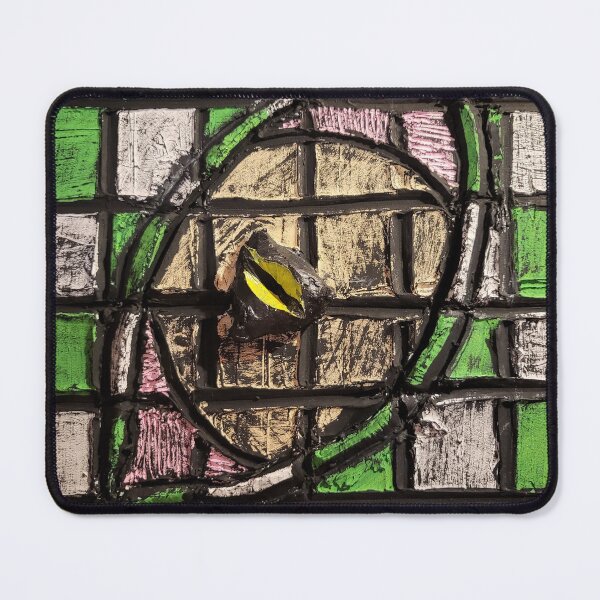 Item preview, green checkered print eye designed and sold by visualexperienc.