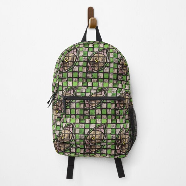 Item preview, green checkered print eye designed and sold by visualexperienc.
