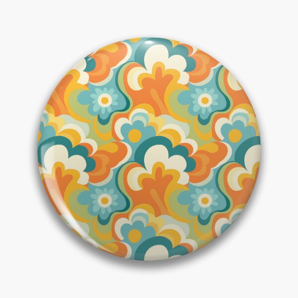 Item preview, Groovy 70's Theme Pattern #5 designed and sold by CareToCanvas.